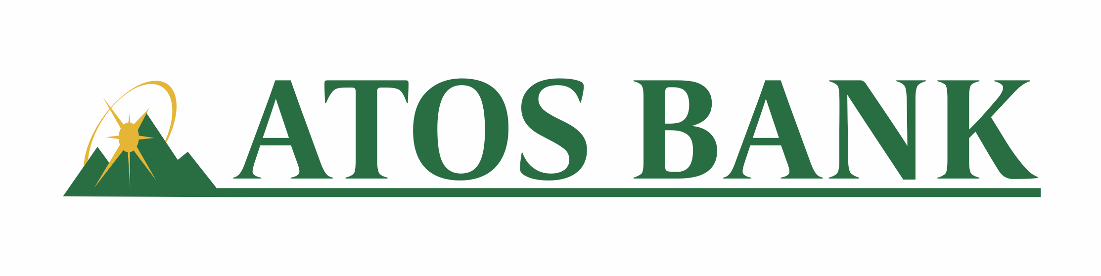 ATOS BANK Logo boja